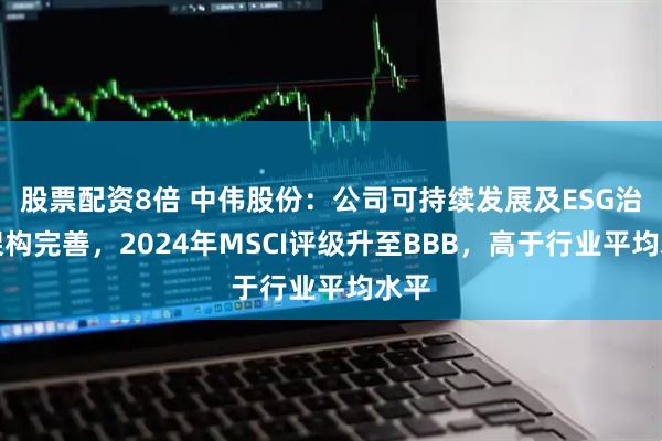 股票配资8倍 中伟股份：公司可持续发展及ESG治理架构完善，2024年MSCI评级升至BBB，高于行业平均水平